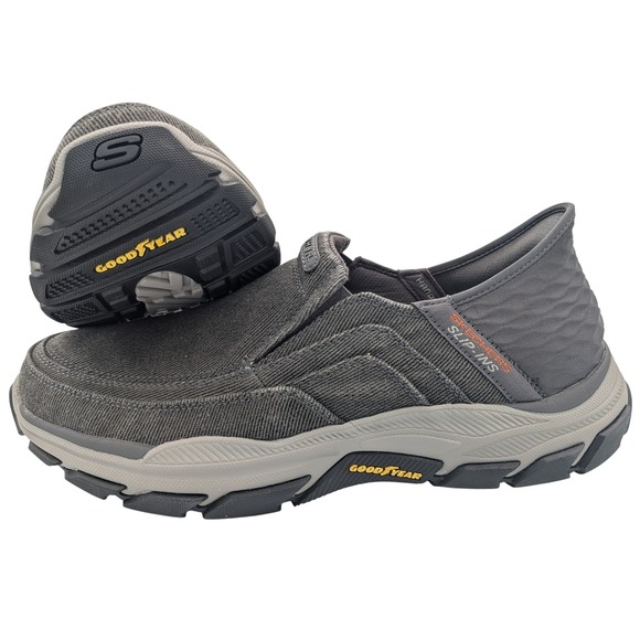 Skechers Other - Skechers Mens‎ Slip On Shoes Goodyear Steady Grip Air Cooled Memory Foam 11